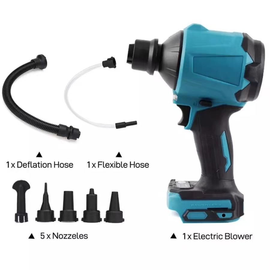 Rechargeable Household Car Dust Gun Snow Gun Hair Dryer Air Pump Snow Removal Dust Blowing Car Electrical Appliances