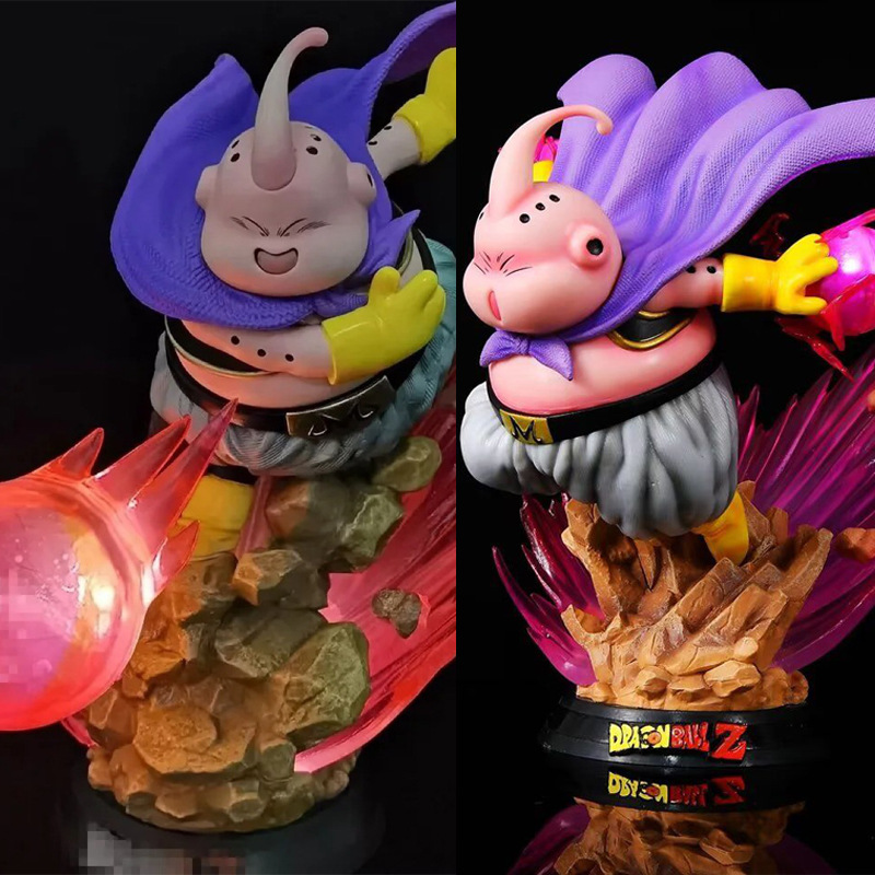 龙珠tx1代2代 爆发波 胖布欧gk大招系列爆发波魔人胖布欧发光手办