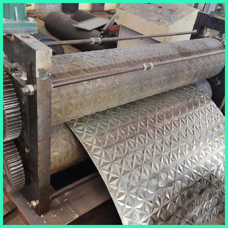 钻石花纹压花机 压花校平机 金属钢板压花机 选择驰恒