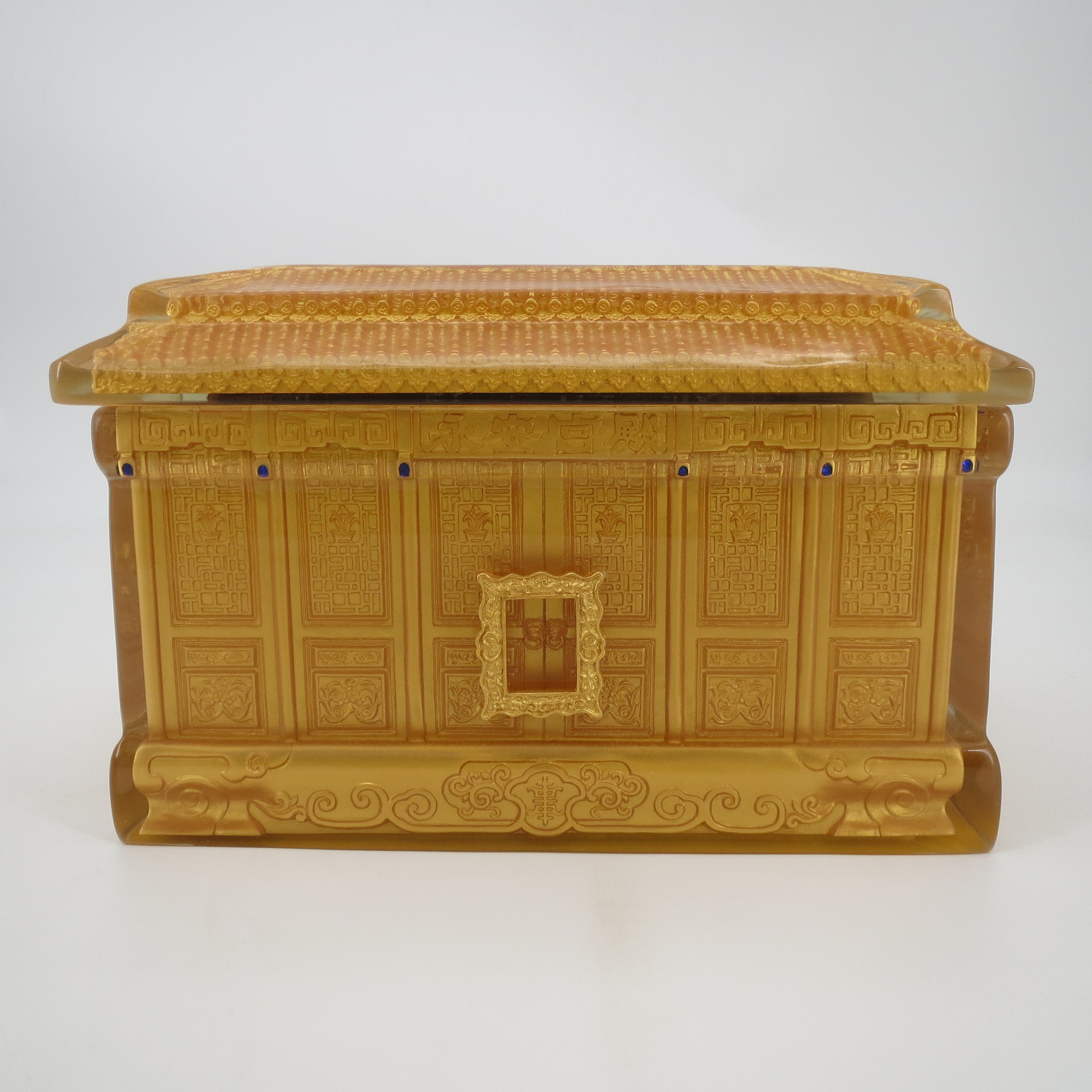 【厂家直供】 永安宫殿 水晶骨灰盒 15年匠心品质