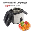 油炸锅摆摊炸锅炸薯条机小型油锅商用开店电热炸炉 1.5L 油炸锅|ru 油炸锅摆摊炸锅炸薯条机小型油锅商用开店电热炸炉 1.5L 油炸锅|ru