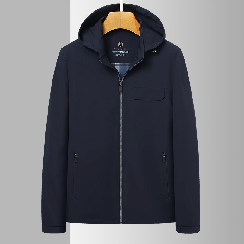 聖诺曼男装时尚春季2022新款夹克外套男青年休闲茄克衫现货j22566