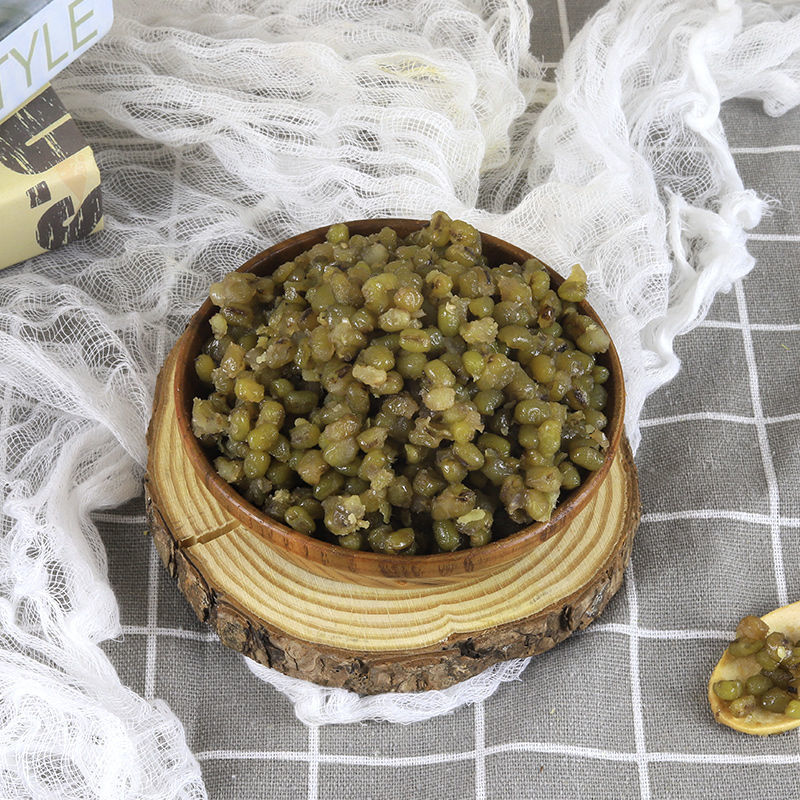 纳豆熟糖纳绿豆袋装绿豆即食珍珠奶茶店烘培馅料原料