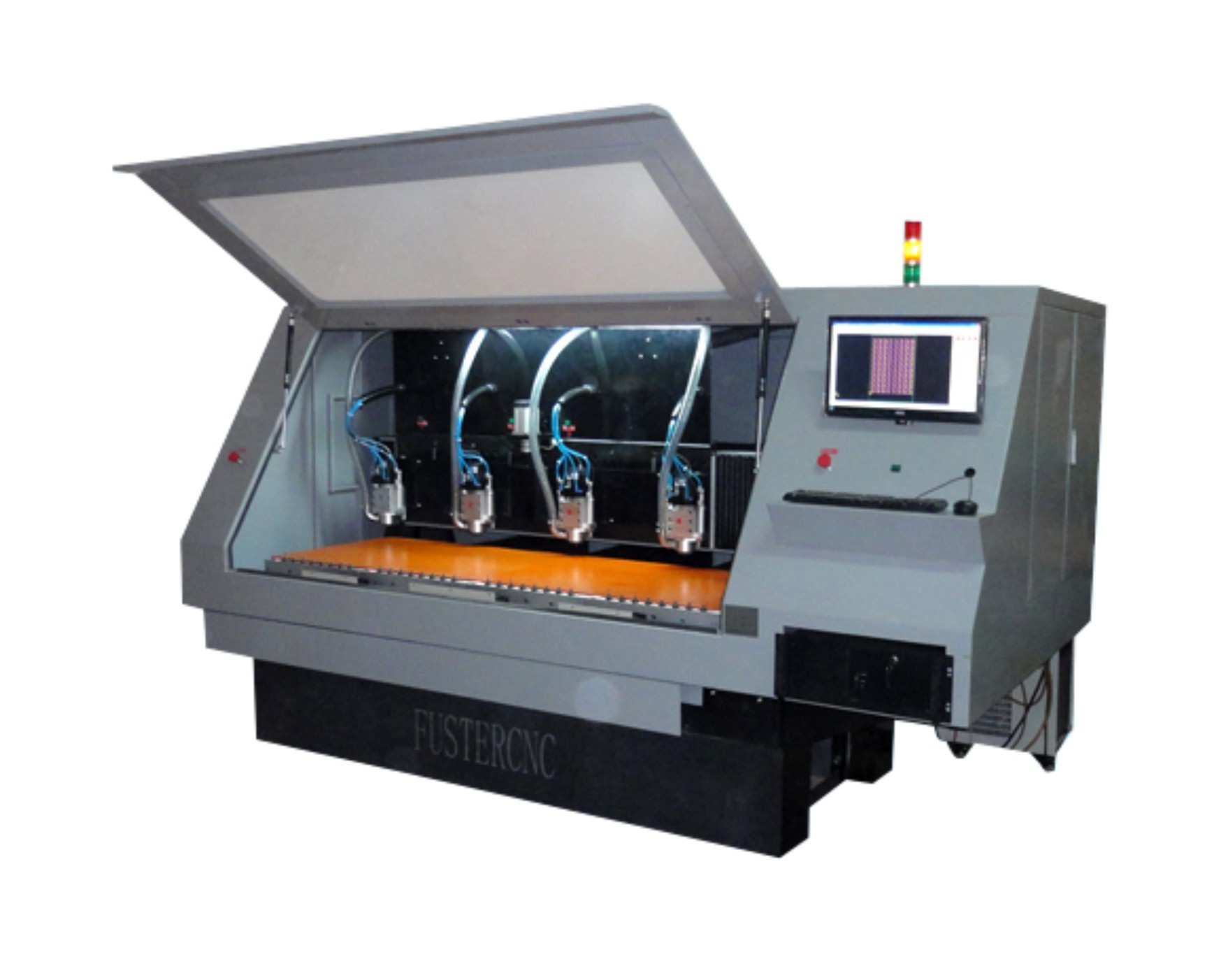 pcb四轴成型机线路板钻铣机线路板大台面锣边机线路板四轴钻孔机