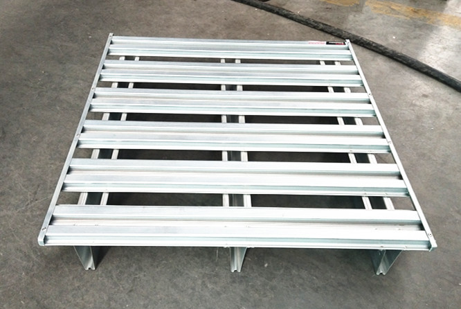 仓储货架金属钢制托盘设备 重型储物托盘 叉车物流周转钢托盘