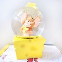 SoapStudio 猫和老鼠芝士月亮水晶球冰淇淋摆件潮玩礼物创意礼品