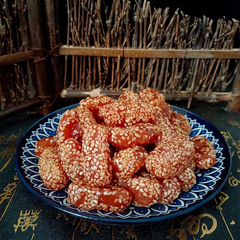 老试传统糕点蜜三刀羊角蜜河南特产山东特产7080怀旧食品老式果子