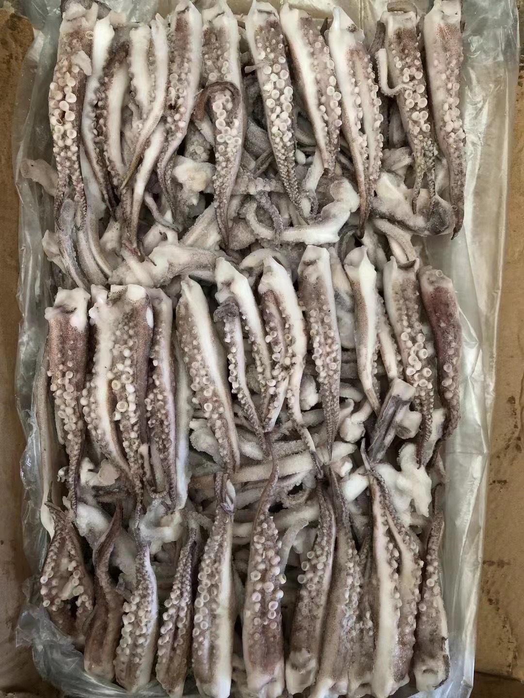 冷冻鱿鱼须鱿鱼丝鱿鱼头爪段铁板鱿鱼批二本足烧烤火锅3.