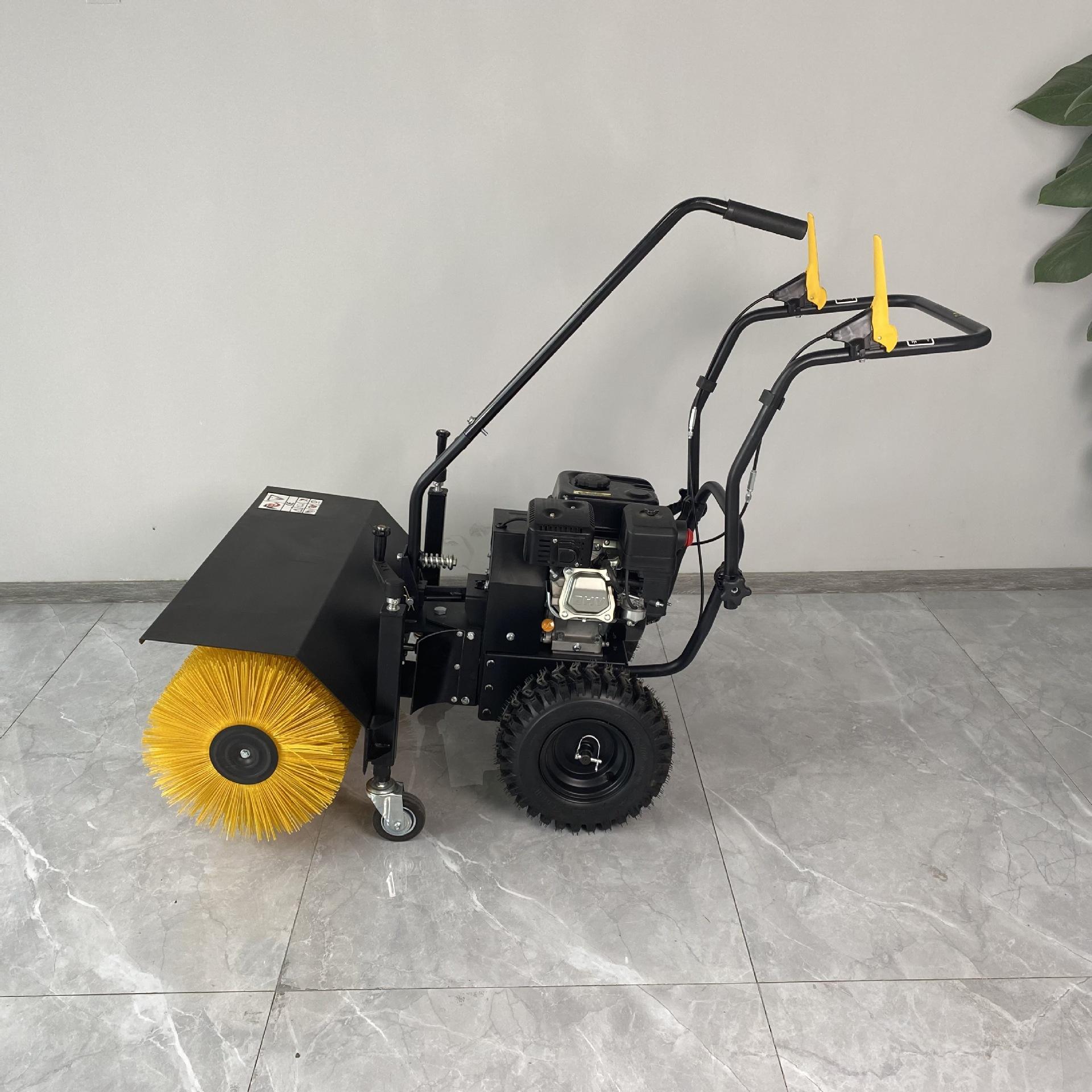 手推式15马力道路除雪扫雪机 小型电启动13马力扫雪机 道路除雪机
