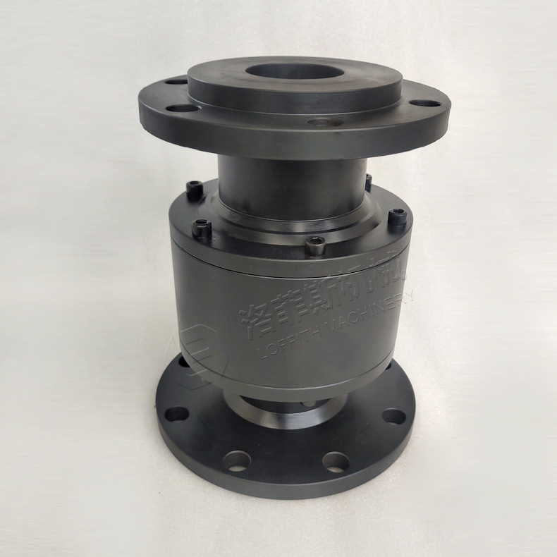 塔吊喷淋万向节360度通水油空气高压直通法兰螺纹连接旋转接头