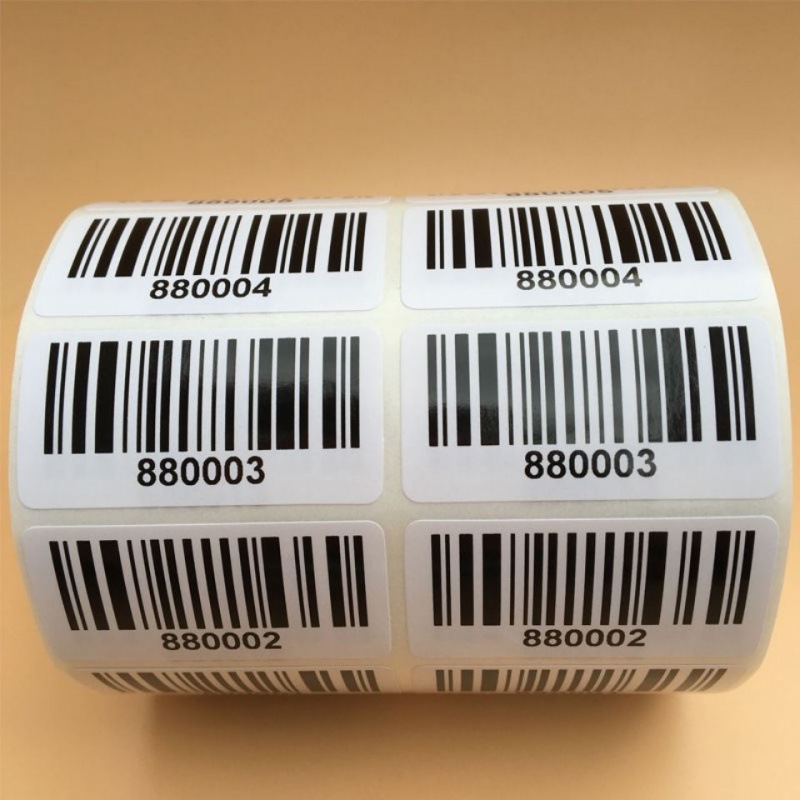 标签印刷代打印条码不干胶图书馆条形码流水号价格贴纸代发一件热