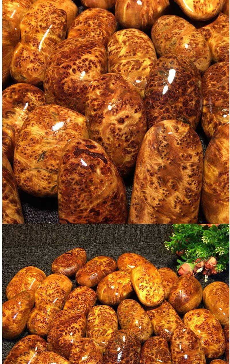 崖柏爆满留疤手把件随型把件木质工艺品崖柏陈化把件木制品