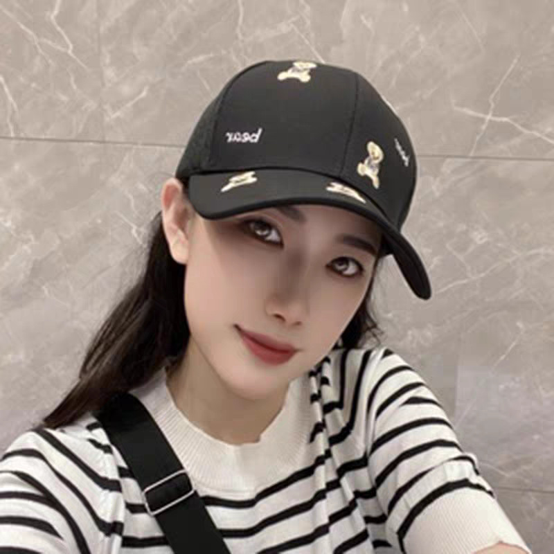 韩版字母刺绣男士防晒遮阳帽网料学生旅游太阳帽夏季新女士棒球帽