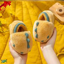 Baby cotton slippers winter padded thickened cartoon跨境专供