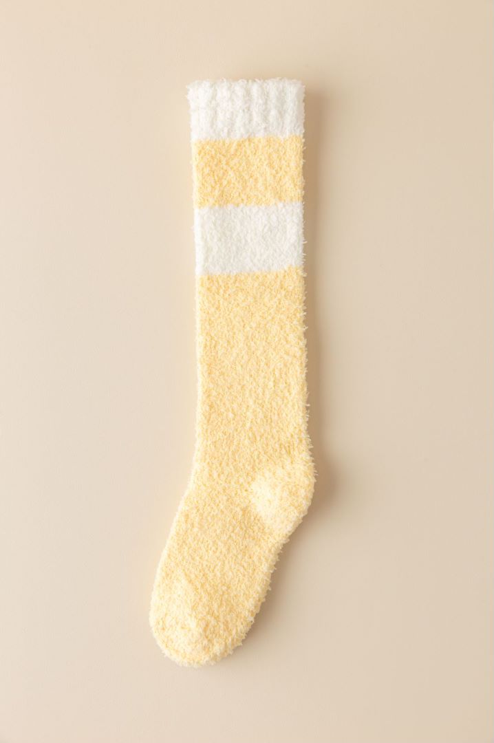 Coral Fleece Room Socks Lint-Free Warm-Keeping Socks Women's Mid Tube Stockings Winter Thickening Plush Sleeping Socks Towel Calf Socks