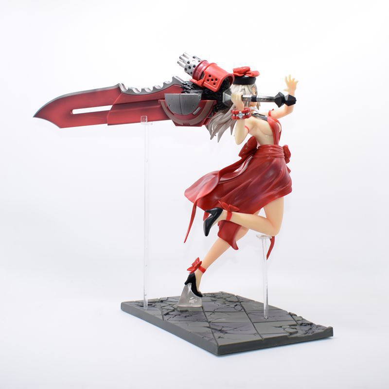 动漫批发 噬神者 亚莉莎 艾丽莎 爱丽莎 深红纪念礼服 盒装手办