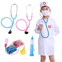 Simulation Doctor Nurse Cloth Children Uniform Cross Coat跨