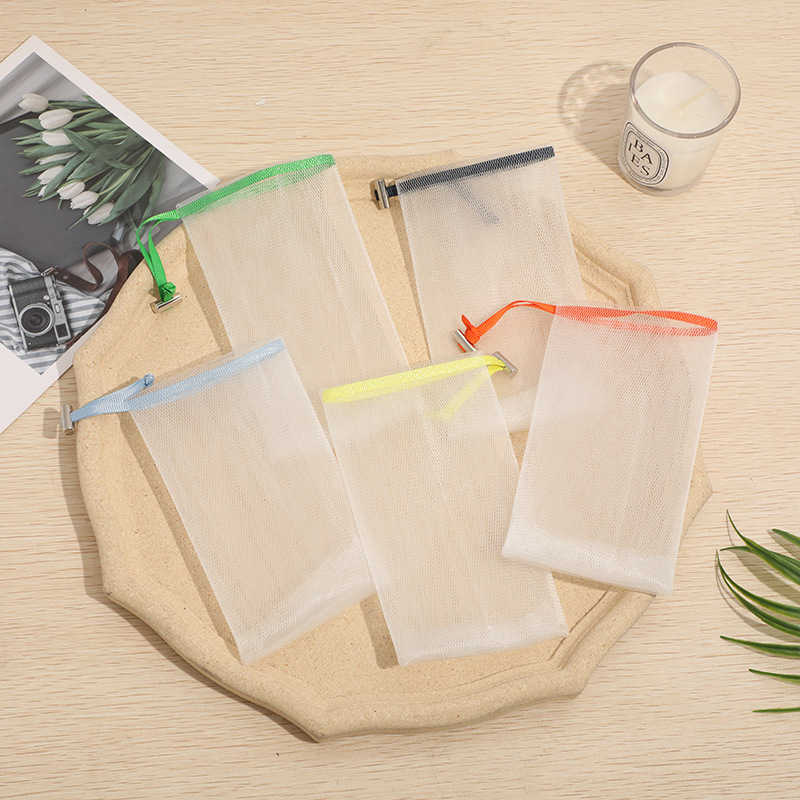 香皂打泡网兜装肥皂袋起泡网袋可挂起沫网香皂袋子发泡沐浴洗面奶