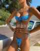 2021 new pattern Europe and America tie-dyed Tricolor bikini Swimsuit sexy Backless butterfly Two piece set Swimwear 2021 new pattern Europe and America tie-dyed Tricolor bikini Swimsuit sexy Backless butterfly Two piece set Swimwear