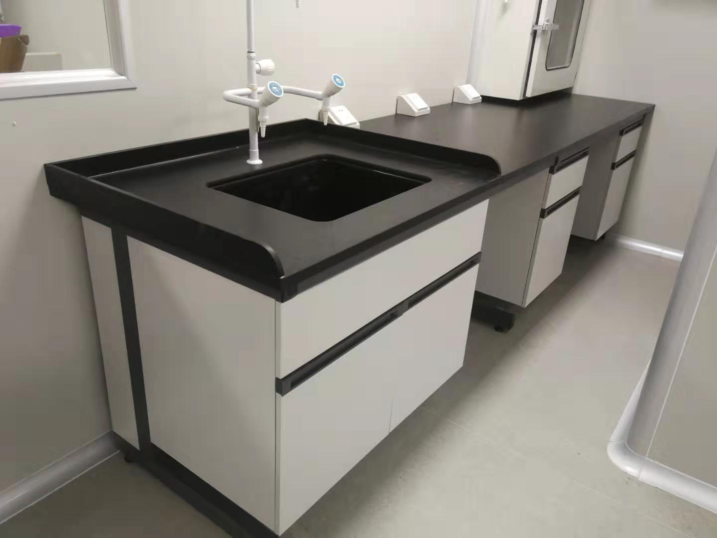 onas钢木边台实验台中央台钢木全钢操作台化验室工作台