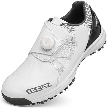 跨境货源高尔夫球鞋男女鞋透气自动旋转休闲鞋情侣款固定钉运动鞋