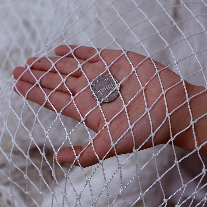 白色尼龙网片网箱 吊网养殖网箱养鱼网抬网清塘捕鱼拦河围网定制