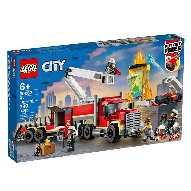 lego 乐高新品 城市系列 60280 60285 男孩拼装积木玩具