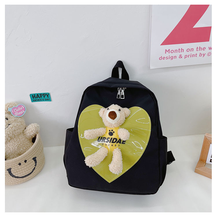 New Kindergarten Schoolbag Lightweight Anti-Lost Boys and Girls Ins Cute Bear Baby Children Backpack Fashion