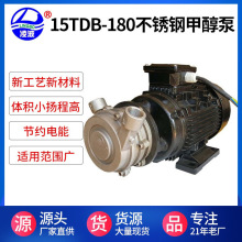 凌波牌 15TDB-180  四级 耐用 质量保证不锈钢甲醇泵 燃油泵