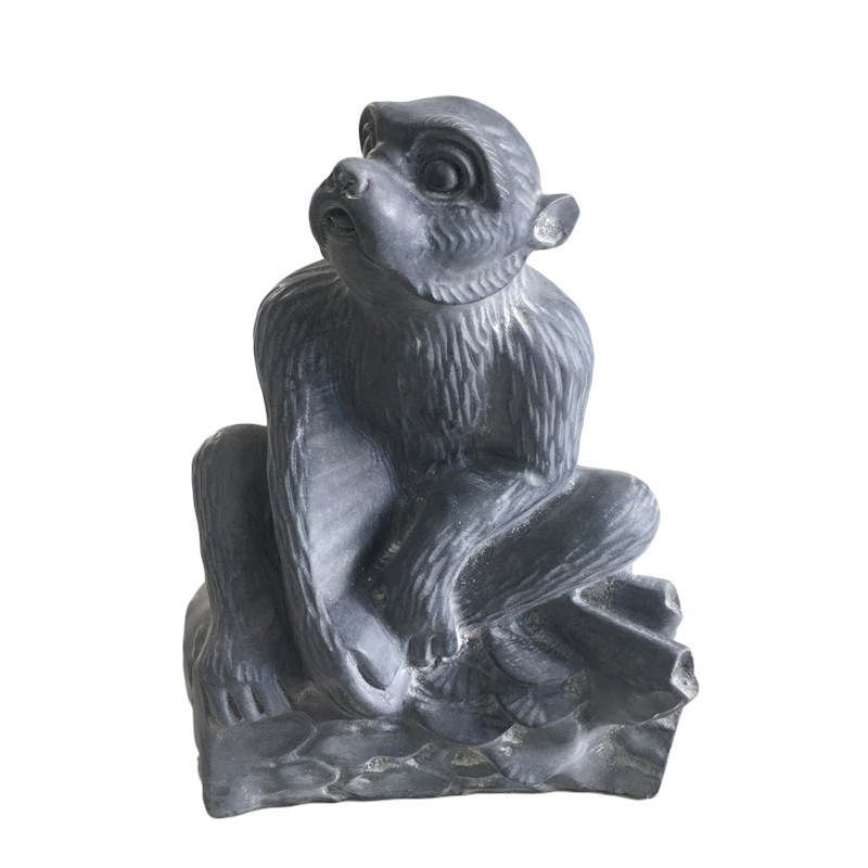 青石十二生肖石雕摆件鼠牛虎兔龙蛇马羊猴鸡狗猪天然石头雕刻生肖