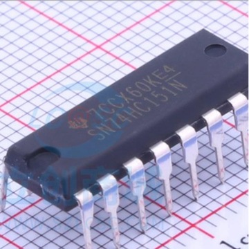 全新sn74hc151n 74hc151 dip16 8线1线数据选择器 可直拍-阿里巴巴