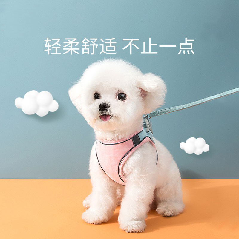 Cross-Border Pet Hand Holding Rope Vest Cat Universal Chest Strap Dog Chain Dog Supplies Walking Cat Dog Leash