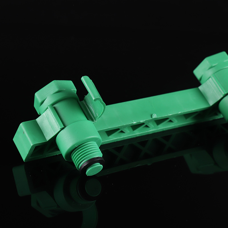 ppr双联定位器 ppr淋浴花洒内弯定位器 龙头固定器15cm