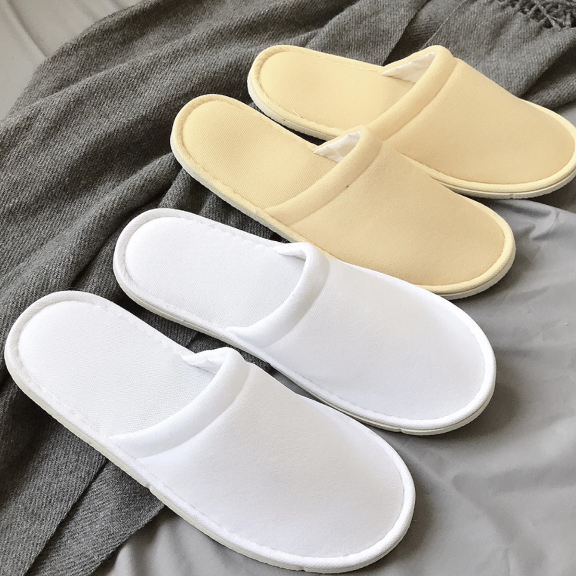 骏博酒店宾馆真美布拖鞋 加厚民宿一次性真美布拖鞋 定做logo