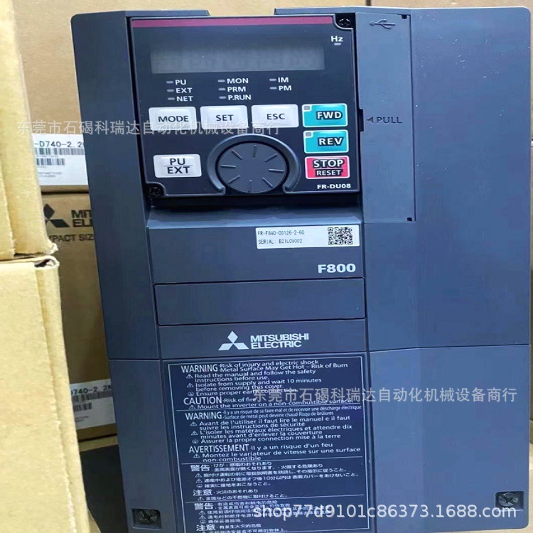 fr-f840-05470-2-60三菱f840系列变频器280kw电机调速器控制水泵