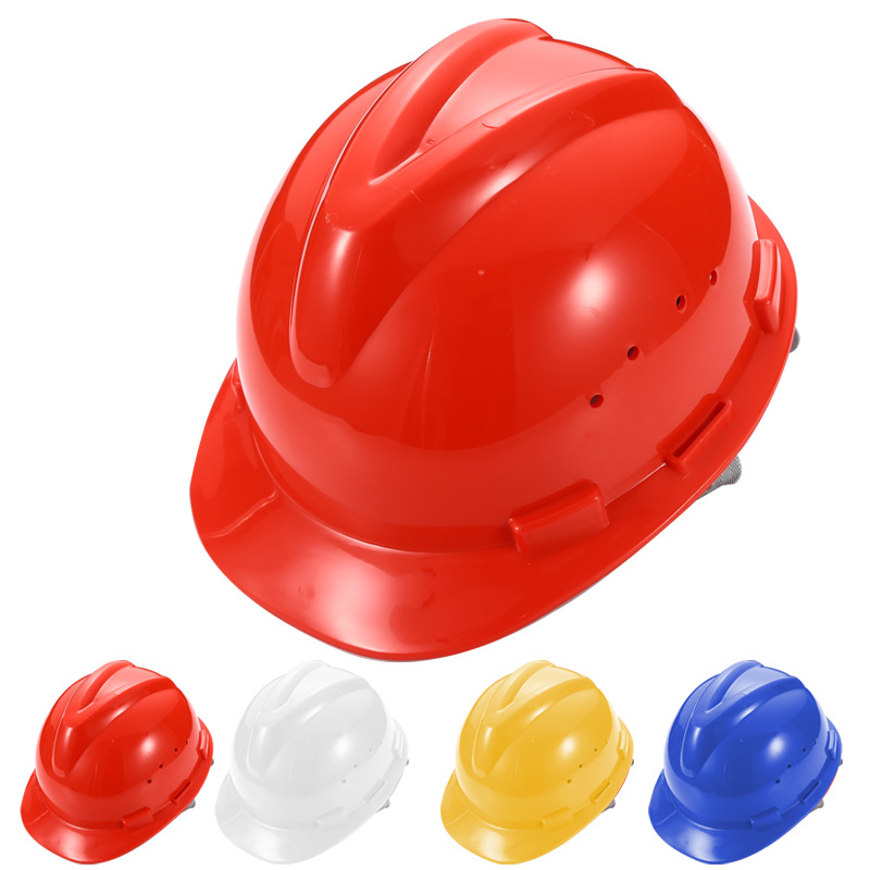 安全帽厂家新国标v型透气abs消防头盔劳保绝缘工地用品国家电网