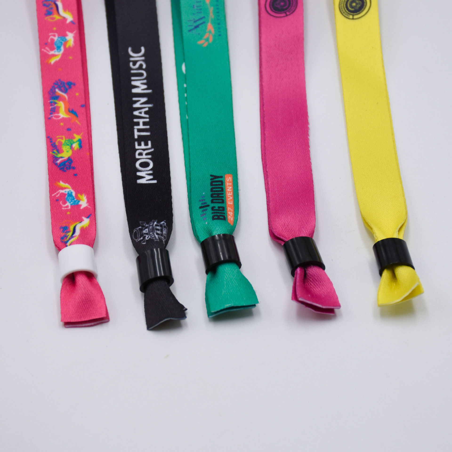 热转印运动涤纶丝带手环腕带演唱会球赛应援周边纪念品礼物手腕带