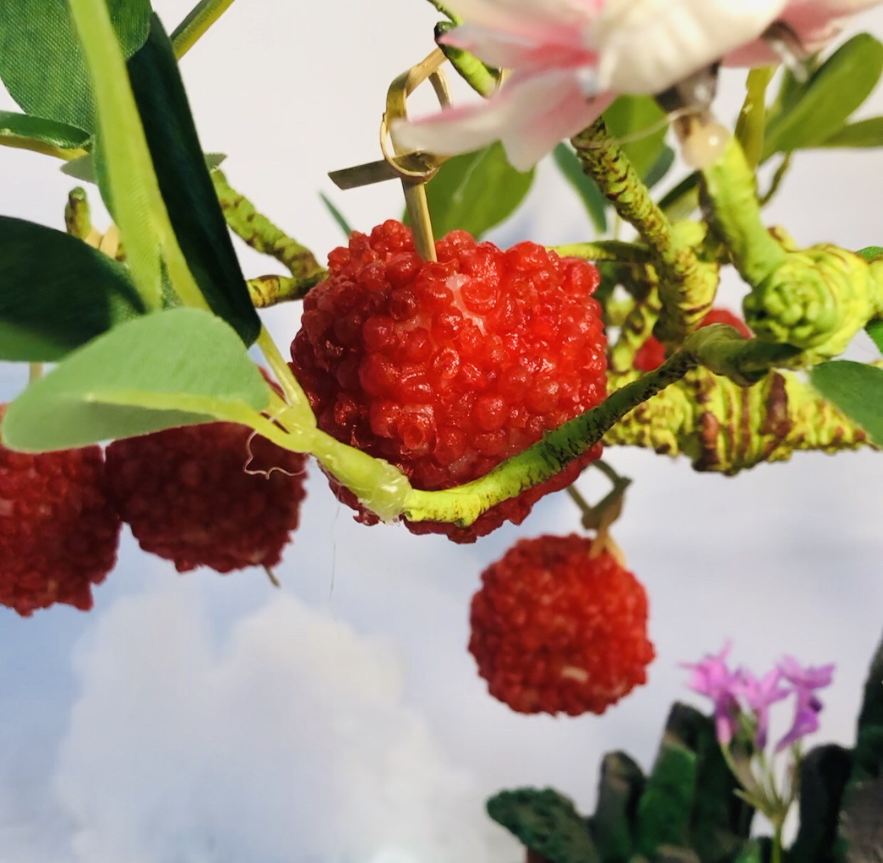 红色脆花粒 德创 妃子笑油炸粒脆花粒红脆粒 速食虾球粒250克