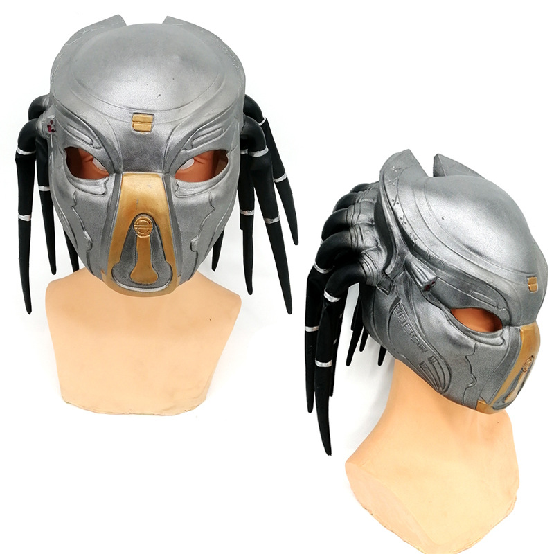 异形大战铁血战士面具万圣节影视装扮道具铁血战士头盔阻击者面具