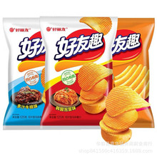 3袋包邮好丽友好友趣薯片125g韩国泡菜多汁牛排蜂蜜黄油味薯脆