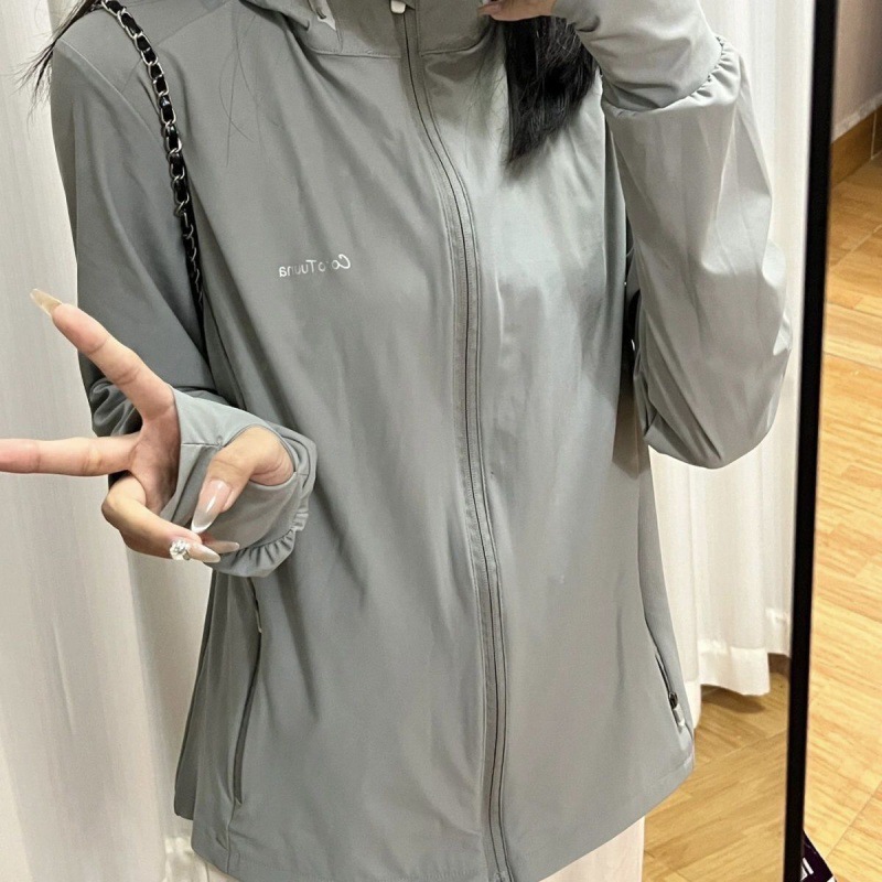 日系cocotuuna防晒衣女新款原纱型夏季防紫外线冰丝透气超薄衣肤