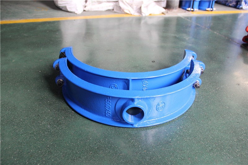 pvc管丝扣三通分水卡子 攻丝分水三通 分水鞍座抱箍式分水卡子