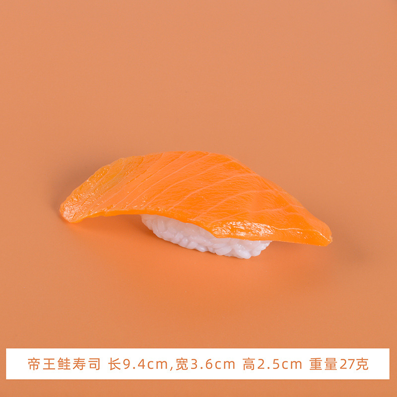 Competitive Factory Spot Fake Sushi Candy Toy Model Fun Simulation Japanese Rice Ball Salmon Simulation Candy Toy Sushi