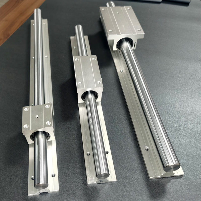 tsbr直线铝托导轨重型圆柱滑轨滑块木工滑台推台机械轨道平移轨道