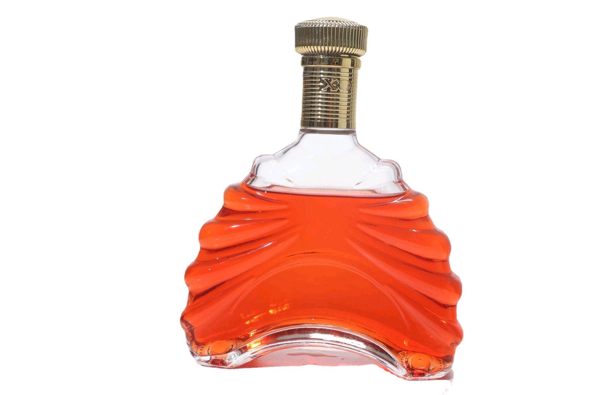 定制晶白料洋酒瓶 空酒瓶 透明空酒瓶 水晶盖 木塞盖