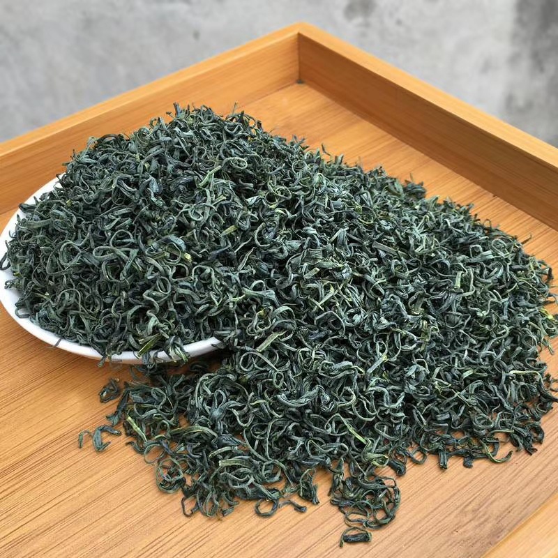 湖北恩施~高山绿茶炒青绿茶浓香耐泡高山云雾茶硒茶产地直发