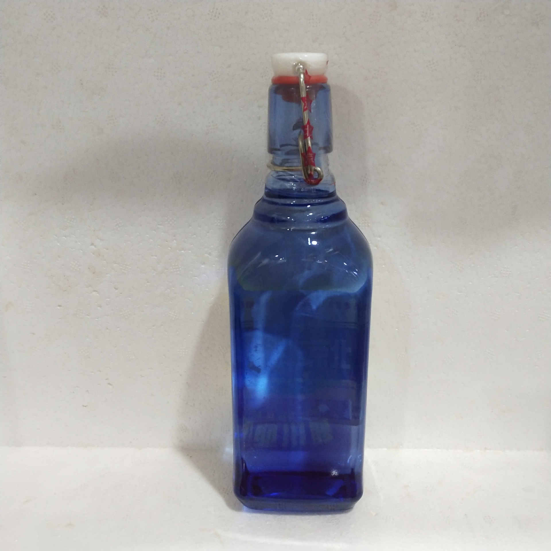 北京二锅头一斤蓝色方瓶酒 42度浓香500ml*12瓶 超市饭店简装小酒