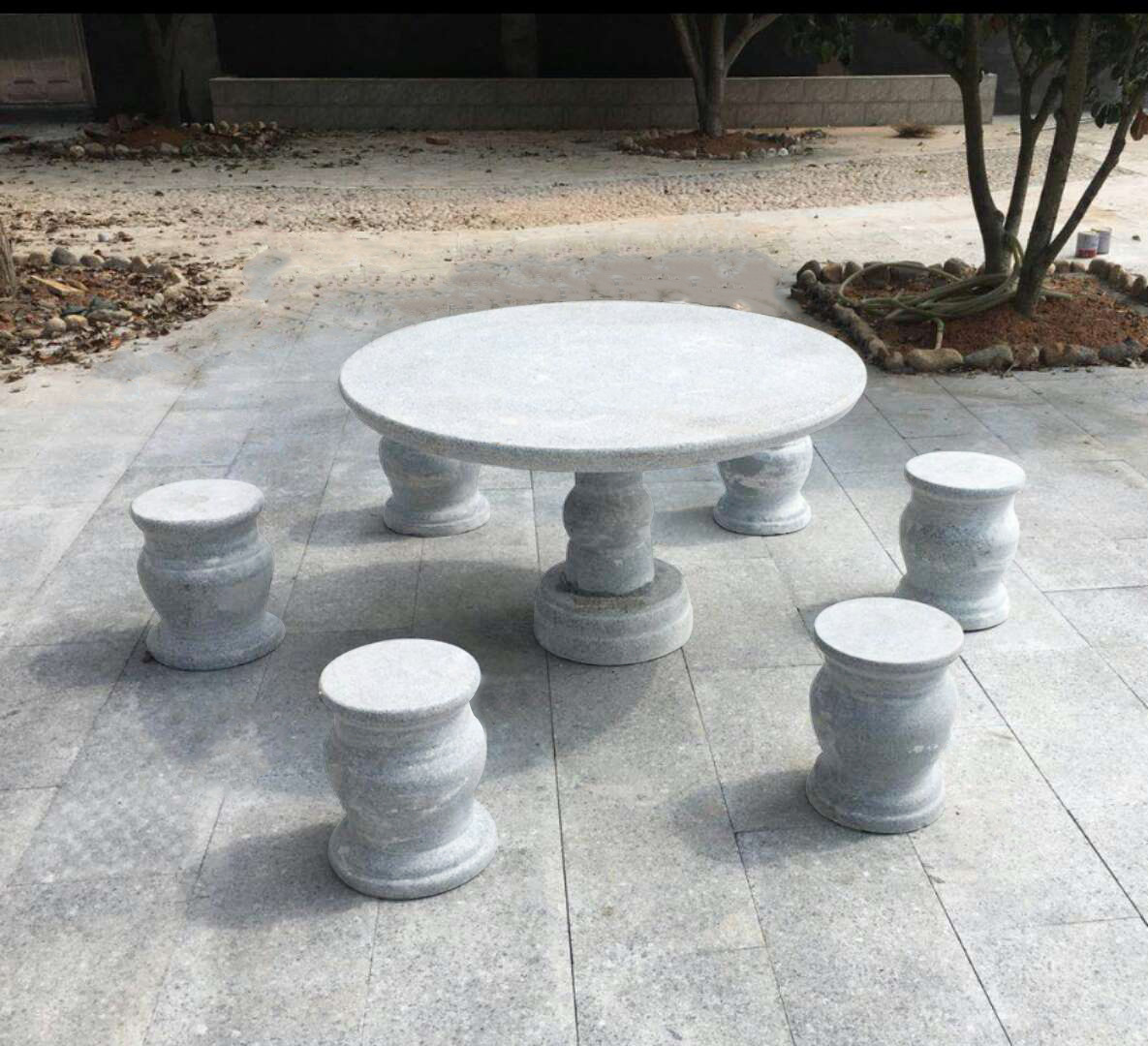 75成交12件厂家玻璃钢桌椅组合户外休闲太阳伞学生餐桌折叠餐桌四人