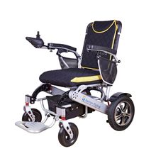 外贸出口货源EA8000高靠背铝合金轻便折叠助行器老年人电动轮椅