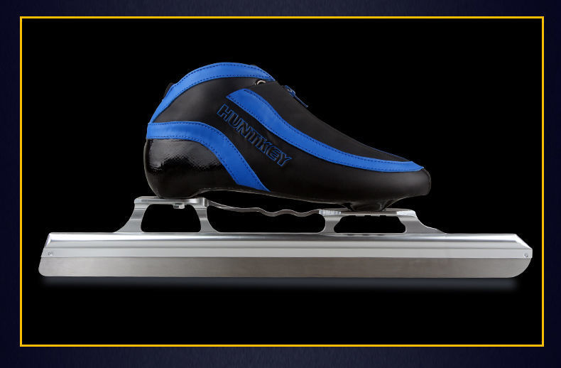 冰刀速滑鞋短道冰鞋脱位定位冰刀鞋男女儿童保暖滑冰鞋